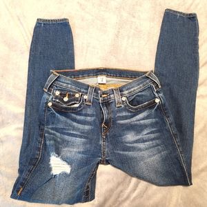 True Religion skinny jeans
